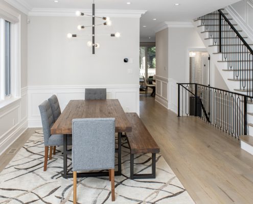 Lawrence Park, Toronto Home Renovation, dining room